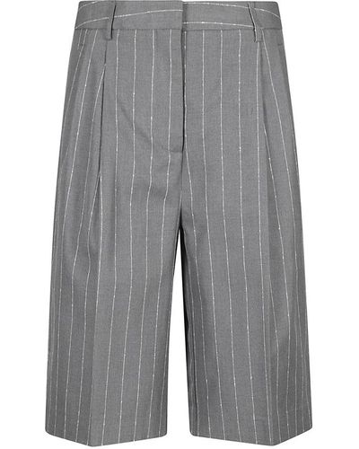 Semicouture Long Shorts - Grey