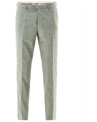 CLUB of GENTS Trousers > suit trousers - Gris