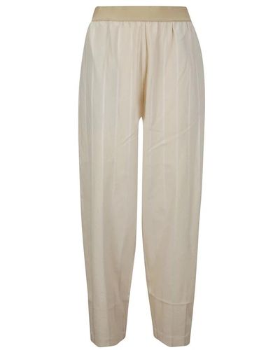 Uma Wang Trousers > tapered trousers - Neutre