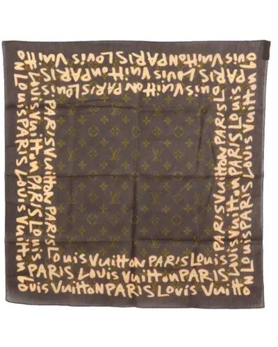 Louis Vuitton Pre-owned > pre-owned accessories > pre-owned scarves - Métallisé