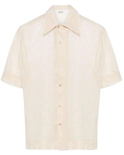 Séfr Short Sleeve Shirts - Natural