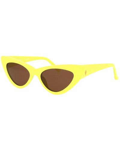 The Attico Accessories > sunglasses - Jaune