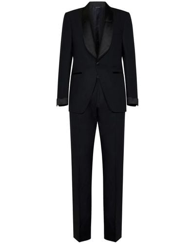 Tom Ford Single breasted suits - Schwarz