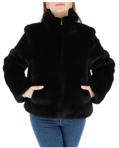Kocca Faux Fur & Shearling Jackets - Black