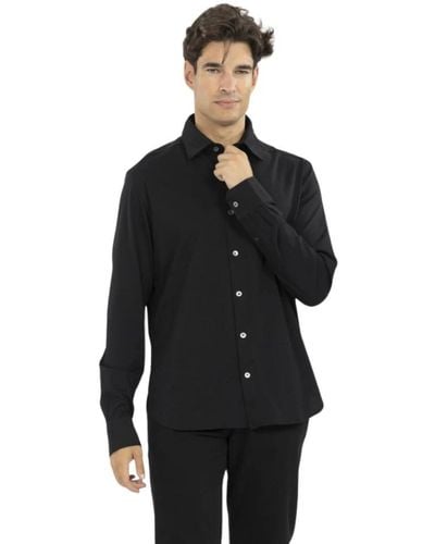 ZEGNA Casual Shirts - Black