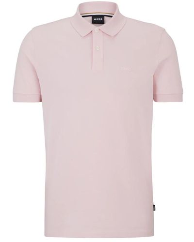 BOSS Pallas polo shirt - Pink