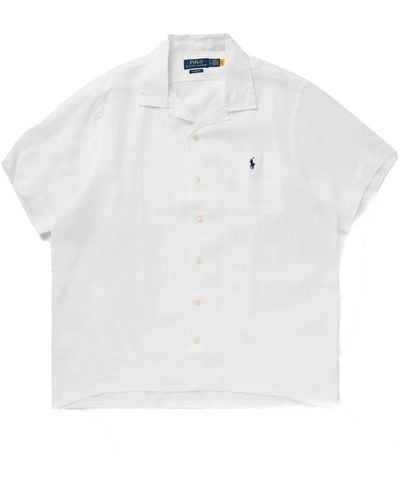 Ralph Lauren Stylische hemden für männer und frauen - Weiß