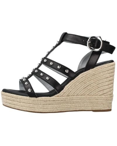 Nero Giardini Shoes > heels > wedges - Noir