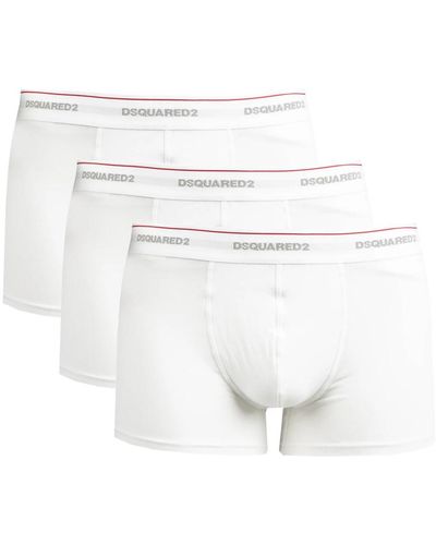 DSquared² Tronchi da 3 pacchetti - Bianco