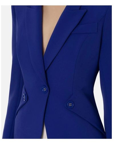 Elisabetta Franchi Jackets - Azul