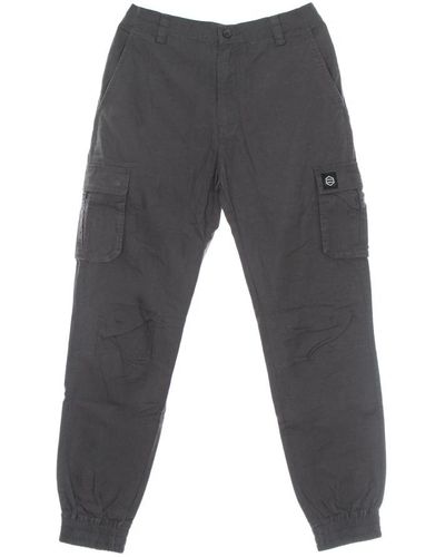 DOLLY NOIRE Tapered Trousers - Grau