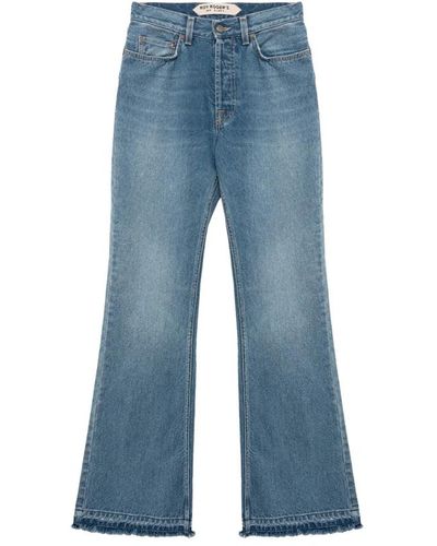 Roy Rogers Flared Jeans - Blau