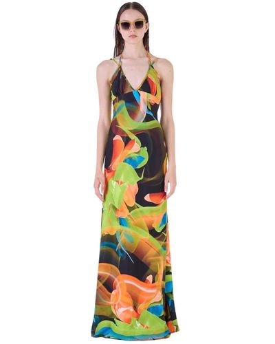 Silvian Heach Vestido largo estampado - Multicolor