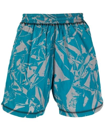 Aries Shorts > casual shorts - Bleu