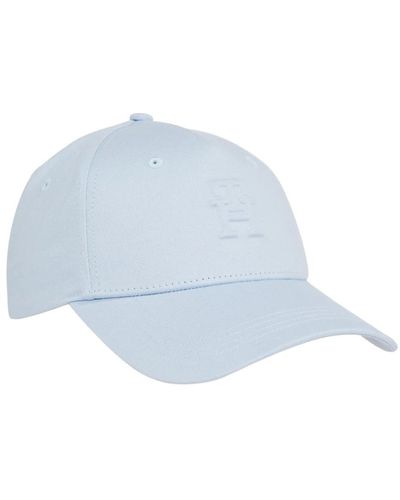 Tommy Hilfiger Blaue ikonische mütze