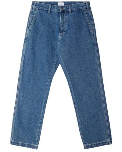 Obey Straight Jeans - Blue