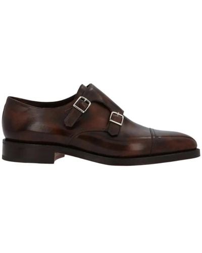 John Lobb Shoes > flats > business shoes - Marron