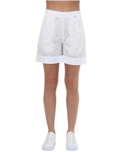 Twin Set Short Shorts - White