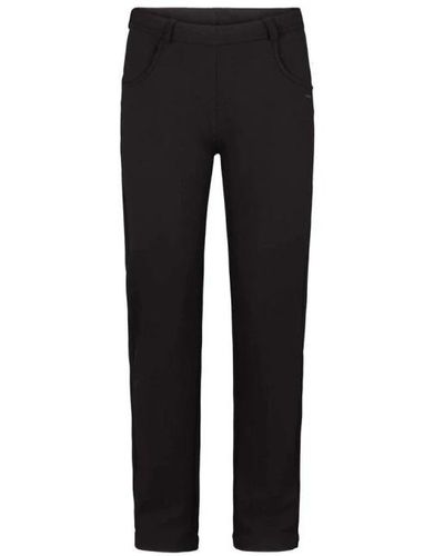 LauRie Slim-Fit Trousers - Black