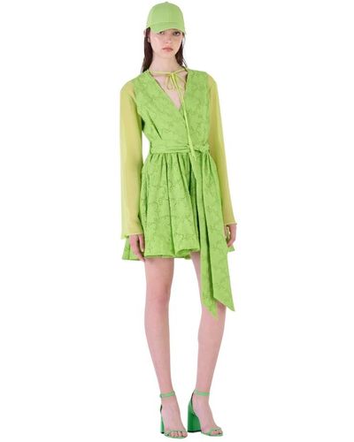 Silvian Heach Short dresses - Verde