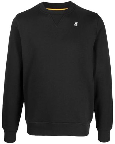 K-Way Sweatshirts - Black