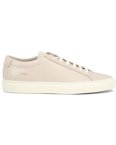 Common Projects Sneakers achilles in pelle e gomma - Bianco