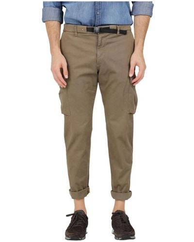Mason's Pantaloni cargo bouclé con cintura regolabile - Neutro
