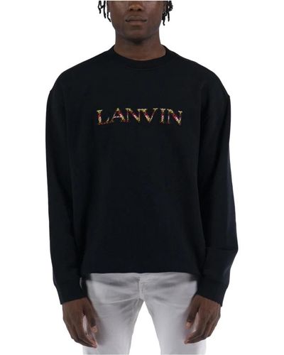 Lanvin Klischer curb sweatshirt - Schwarz