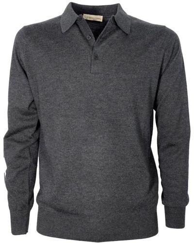 Cashmere Company Poloshirt - Grau