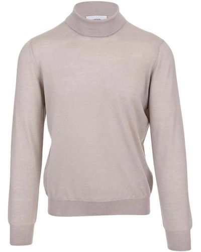 Lardini High neck sweater - Grigio