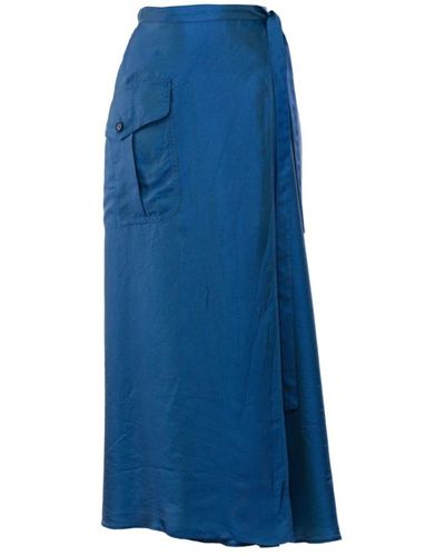 Aspesi Skirts > midi skirts - Bleu