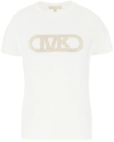 Michael Kors Stylisches t-shirt - Weiß