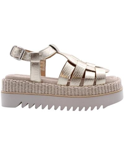 Laura Bellariva Shoes > sandals > flat sandals - Jaune