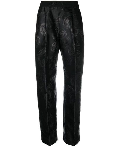 Stine Goya Slim-fit trousers - Negro