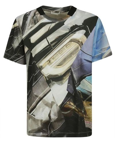 Helmut Lang Bedrucktes t-shirt - Grün