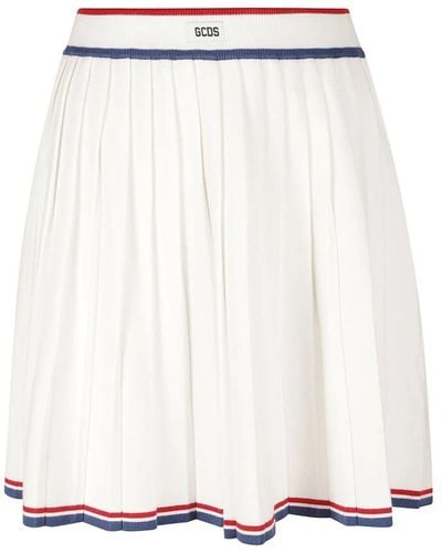 Gcds Short Skirts - White