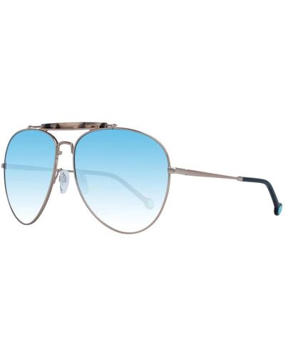 Tommy Hilfiger Gradient aviator sonnenbrille mit uv-schutz - Blau