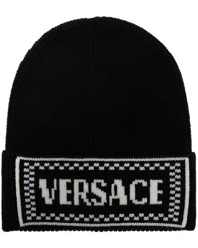 Versace Wollmütze - Schwarz
