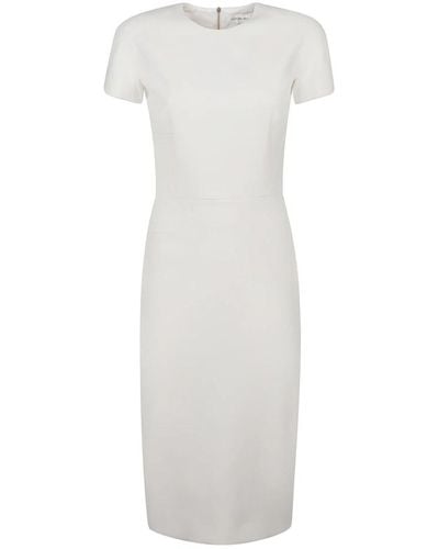 Victoria Beckham Midi dresses - Weiß