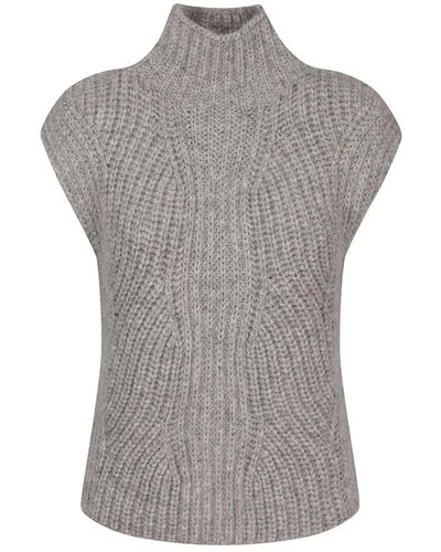 Eleventy Sleeveless Knitwear - Grau
