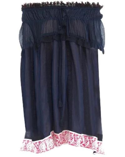 Chloé Short Dresses - Blue