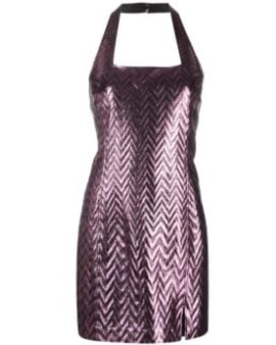 Missoni Short Dresses - Purple