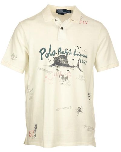 Ralph Lauren Klassisches Baumwoll-Poloshirt - Weiß