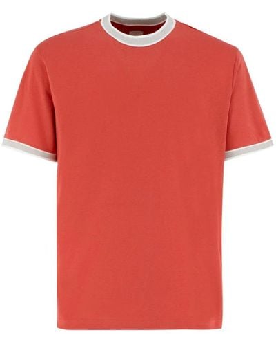 Eleventy T-Shirts - Red