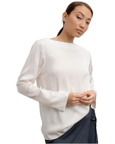 Ahlvar Gallery Kelly silk blouse - Weiß