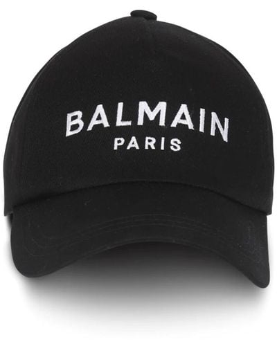 Balmain Accessories > hats > caps - Noir