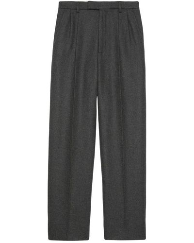 Gucci Straight Trousers - Grey