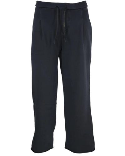 A PAPER KID Trousers > wide trousers - Bleu