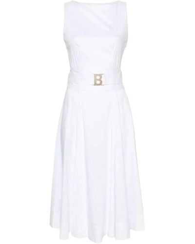 Blugirl Blumarine Midi vestiti - Bianco