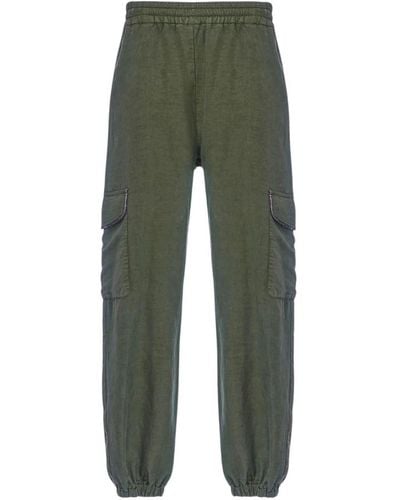 Bazar Deluxe Cropped Trousers - Green